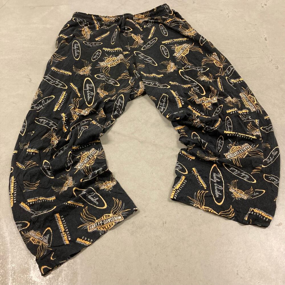 Vintage Y2K Harley Davidson sleep sweatpants 30x26